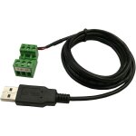 Kal - sh - u14 cble usb vers rs485 puce ftdi intgre avec bornier 1. 8m / 5. 9ft