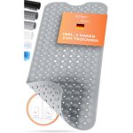 Kal - tapis de douche antidérapant sensible 100 x 40 cm u2013 avec 2 crochets u2013 tapis de bain antidérapant ... Kal - tapis de douche antidérapant sensible 100 x 40 cm u2013 avec 2 crochets u2013 tapis de bain antidérapant ...