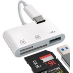 Kal - tf lecteur de carte micro sd hub usb c (3 en 1) type - c 3. 0 port station d'accueil adaptateur ... Kal - tf lecteur de carte micro sd hub usb c (3 en 1) type - c 3. 0 port station d'accueil adaptateur ...