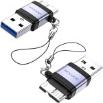Kal - usb mle vers micro b mle, usb 3. 0 mle vers micro b, adaptateur micro b vers usb mle adaptateur ...