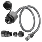 Kal - v3 adaptateur ethernet etanche cble de montage pour starlink gen 3 / mini extrieur etanche connecteur ...