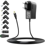 Kalanka - 10w universel alimentation chargeur 5v 2a ac adaptateur avec 7 connecteur pour appareils lcd, ...
