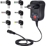 Kalanka - 12w adaptateur secteur universel ac à dc 3v 4. 5v 5v 6v 7. 5v 9v 12v 1a transformateur d'alimentatio ... Kalanka - 12w adaptateur secteur universel ac à dc 3v 4. 5v 5v 6v 7. 5v 9v 12v 1a transformateur d'alimentatio ...