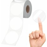Kalanka - 1500 pcs round clear seal stickers, scells transparents pour enveloppes, botes, etiquettes ...