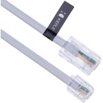 Kalanka - 1m rj11 bis rj45 kabel ethernet - modem - daten - telefon asdl patch führen breitband schnelle ... Kalanka - 1m rj11 bis rj45 kabel ethernet - modem - daten - telefon asdl patch führen breitband schnelle ...