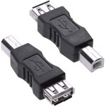 Kalanka - lot de 2 adaptateurs usb a vers b, usb 2. 0 a femelle vers usb b, pour imprimante, scanner, ... Kalanka - lot de 2 adaptateurs usb a vers b, usb 2. 0 a femelle vers usb b, pour imprimante, scanner, ...