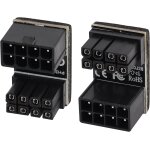 Kalanka - 2 - pack 180 degrés atx 8 broches femelle à mâle connecteur u - type pci 8 pour 8 broches pci ... Kalanka - 2 - pack 180 degrés atx 8 broches femelle à mâle connecteur u - type pci 8 pour 8 broches pci ...