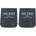 Kalanka - 2 pices adaptateur de carte de stockage 512 go 45 x 35, 5 x 7 mm gc2sd micro lecteur de carte ...