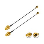 Kalanka - 2 pièces u. f. l1 à rp - sma femelle câble coaxial faible perte 10 / 25cm u. f. l1 1. 13mm ... Kalanka - 2 pièces u. f. l1 à rp - sma femelle câble coaxial faible perte 10 / 25cm u. f. l1 1. 13mm ...