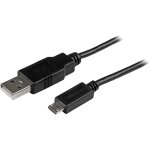 Kalanka - 2m slim usb a to micro b mobile charging / sync cable usb 2. 0 cord for smartphone / tablet ...