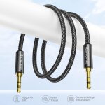 Kalanka - 2m syncwire cble audio - cable jack 3. 5mm mle vers mle - cable auxiliaire stro pour casque, ...
