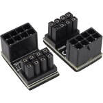 Kalanka - 2pack 180 degrés atx 8 broches carte graphique adaptateur secteur type u 180 degrés angle 8 ... Kalanka - 2pack 180 degrés atx 8 broches carte graphique adaptateur secteur type u 180 degrés angle 8 ...