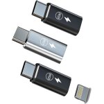 Kalanka - lot de 3 adaptateurs lightning jack femelle vers usb c mâle 65 w chargeur rapide compatible ... Kalanka - lot de 3 adaptateurs lightning jack femelle vers usb c mâle 65 w chargeur rapide compatible ...