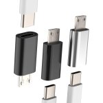 Kalanka - lot de 3 adaptateurs usb c femelle vers micro usb mâle, chargeur de données type c, prise android, ... Kalanka - lot de 3 adaptateurs usb c femelle vers micro usb mâle, chargeur de données type c, prise android, ...