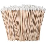 Kalanka - lot de 300 cotons - tiges 15 cm longs cotton buds coton tige chien, coton tige r�utilisable ...