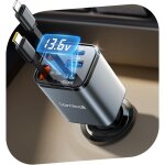 Kalanka - 4 en 1 chargeur allume cigare voiture usb c - 69w charge rapide [compact] [indicateur de tension] ...