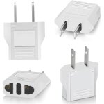 Kalanka - 4 pièces adaptateur usa, adaptateur eu europe france vers etats - unis / américain / us / chine ... Kalanka - 4 pièces adaptateur usa, adaptateur eu europe france vers etats - unis / américain / us / chine ...