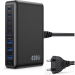 Kalanka - 430w chargeur usb multiple, 8 ports gan ¿ tech pd 100w chargeur rapide qc pps prise usb c multiple ... Kalanka - 430w chargeur usb multiple, 8 ports gan ¿ tech pd 100w chargeur rapide qc pps prise usb c multiple ...