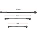 Kalanka - 5 pack 3m 4pin cable rallonge, etanche ip67 rallonge pour câbles pour spot led exterieur encastrable ... Kalanka - 5 pack 3m 4pin cable rallonge, etanche ip67 rallonge pour câbles pour spot led exterieur encastrable ...