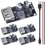 Kalanka - 5 pices 6 - 32v 9v 12v 24v  5v 3a module de charge rapide usb qc3. 0 qc2. 0 convertisseur ...