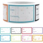 Kalanka - 500 pices etiquettes  confiture 2. 5x4cm etiquetas autoadhesivas, etiquettes de conservation ...