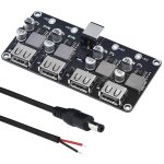 Kalanka - 6 - 32v 9v 12v 24v  5v module de charge rapide 4 ports usb qc3. 0 qc2. 0 convertisseur abaisseur ...