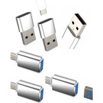 Kalanka - lot de 6 adaptateurs usb - c vers usb a de type c otg 3. 0 thunderbolt pour apple iphone 15 ...