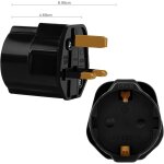 Kalanka - 6x adaptateur voyage eu vers uk ¿ prise schuko 2 broches vers prise uk 3 broches bs 1363, ... Kalanka - 6x adaptateur voyage eu vers uk ¿ prise schuko 2 broches vers prise uk 3 broches bs 1363, ...