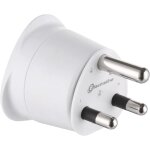 Kalanka - 70055 adaptateur de voyage france / europe vers afrique du sud 2 broches europe vers 3 broches ... Kalanka - 70055 adaptateur de voyage france / europe vers afrique du sud 2 broches europe vers 3 broches ...