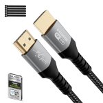 Kalanka - 8k cbles hdmi 2. 1 de 2. 5 mtre - certifi ultra hd 48 gbps - haute vitesse - 4k@120 hz / ...