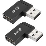 Kalanka - 90 angle usb 3. 1 adaptateur 10gbps usb 3. 1 mâle vers femelle droit angle connecteur usb a ... Kalanka - 90 angle usb 3. 1 adaptateur 10gbps usb 3. 1 mâle vers femelle droit angle connecteur usb a ...