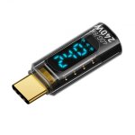 Kalanka - adaptateur 240 w type - c affichage led intelligent adaptateur d'extension usb4 mle vers femelle ...