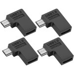 Kalanka - adaptateur 4 pices / lot usb - c usb2. 0 type c femelle vers micro usb mle adaptateur de ...