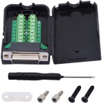 Kalanka - adaptateur db15 15 broches vers connecteur terminal module de signal avec boîtier (femelle ... Kalanka - adaptateur db15 15 broches vers connecteur terminal module de signal avec boîtier (femelle ...