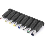Kalanka - adaptateur dc 8 connecteurs, adaptateur secteur  prise jack cylindrique 5, 5x2, 1 mm adaptateur ...