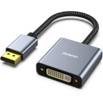 Kalanka - adaptateur displayport vers dvi, convertisseur displayport vers dvi - d mle vers femelle noir ...