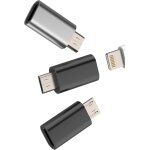 Kalanka - adaptateur lightning femelle vers micro usb mâle(lotde3)androïde téléphone prise chargeur connexion ... Kalanka - adaptateur lightning femelle vers micro usb mâle(lotde3)androïde téléphone prise chargeur connexion ...