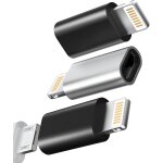 Kalanka - adaptateur lightning mle vers micro usb femelle(lot de 3)certifi pour apple mfi cble android ...