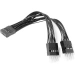 Kalanka - adaptateur mle 9 pin pour carte mre vers deux adaptateurs femelles 9 broches pour extension ...