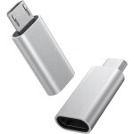 Kalanka - adaptateur micro usb vers usb c (lot de 2), adaptateur type c mâle vers microusb femelle compatible ... Kalanka - adaptateur micro usb vers usb c (lot de 2), adaptateur type c mâle vers microusb femelle compatible ...