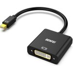 Kalanka - adaptateur mini displayport vers dvi, mini dp(thunderbolt 2) vers dvi compatible avec macbook ...