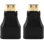 Kalanka - adaptateur mini hdmi vers hdmi, 2 pices, mle vers femelle 1080p, pour ordinateur portable, ...