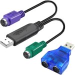 Kalanka - adaptateur ps2 usb clavier adaptateur ps2 usb, cble ps2 vers usb puce intgre pas besoin ...