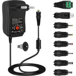 Kalanka - adaptateur universel 30w, cshare ac / dc 12v 9v 7. 5v 6v 5v 4. 5v 3v 1a 2a multi - voltage ... Kalanka - adaptateur universel 30w, cshare ac / dc 12v 9v 7. 5v 6v 5v 4. 5v 3v 1a 2a multi - voltage ...