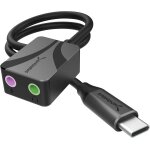 Kalanka - adaptateur usb c jack 3. 5 mm, carte son externe haute r�solution 24 bits / 96 khz, prise jack ...