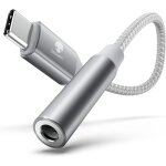Kalanka - adaptateur usb c jack de casque 3, 5mm, couteurs audio numrique type c vers aux, cl audio, ...