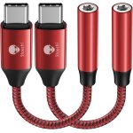 Kalanka - adaptateur usb c jack de casque 3, 5mm, couteurs audio numrique type c vers aux, cl audio, ...