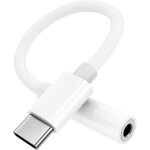 Kalanka - adaptateur usb c jack [certifi mfi] adaptateur iphone 15 jack adaptateur pour ecouteurs usb ...