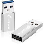 Kalanka - adaptateur usb c vers usb 3. 0 (2 - pack), adaptateur usb c femelle vers usb mle compatible ...