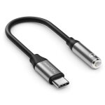 Kalanka - adaptateur usb - c vers audio 3, 5 mm alu - puce dac & trrs - fiche usb type - c vers prise ...